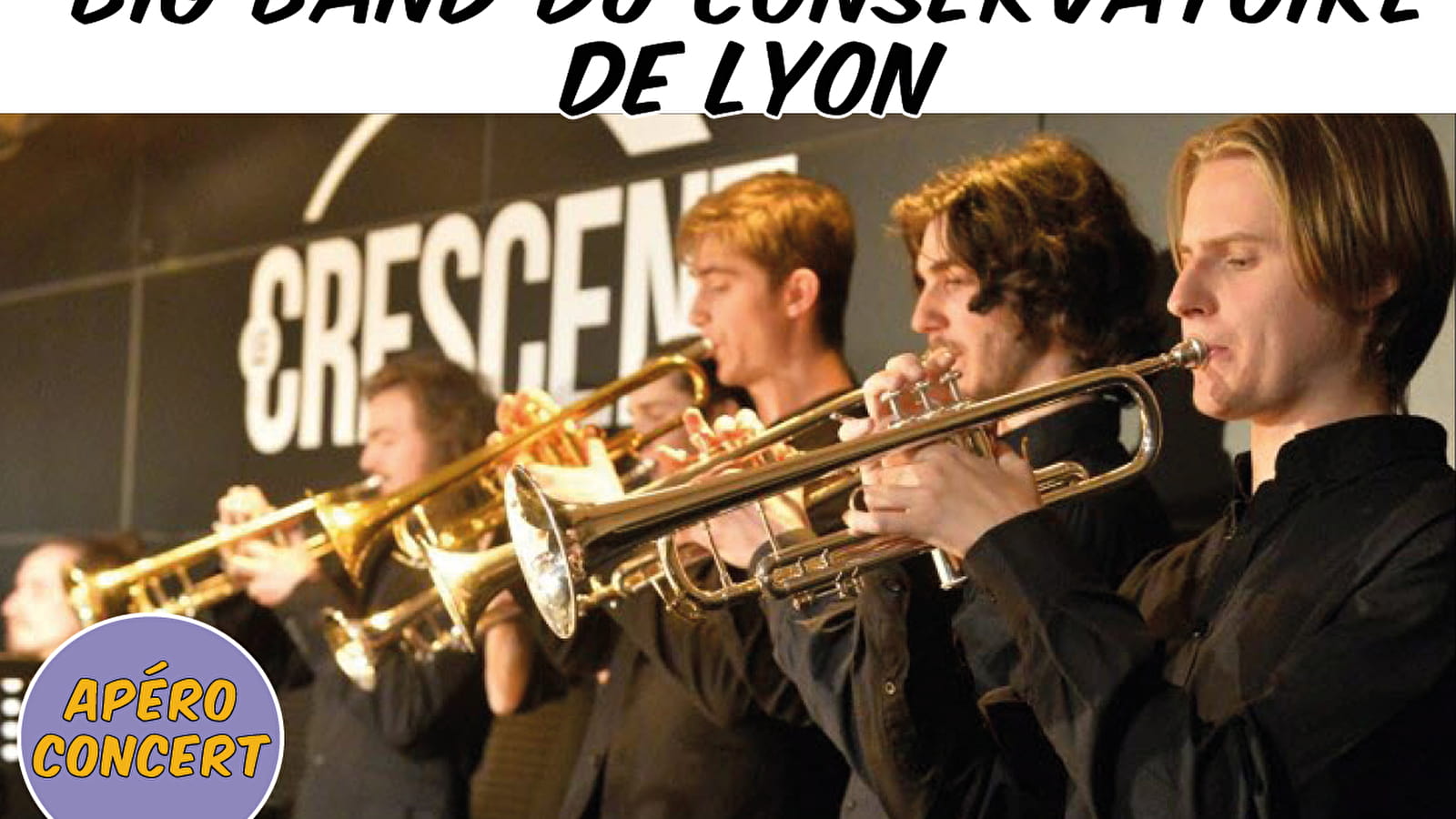 Apéro concert / Big Band du Conservatoire de Lyon - Jazz... Du 1/9/2023 au 30/6/2024