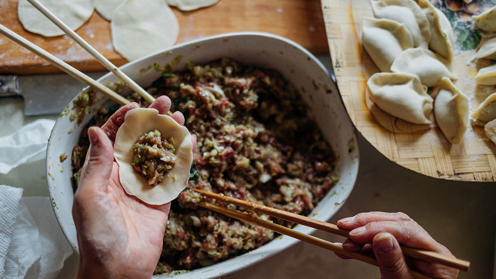 Atelier Cuisine : 'Cuisine du Monde : Les Ravioles asiatiques
