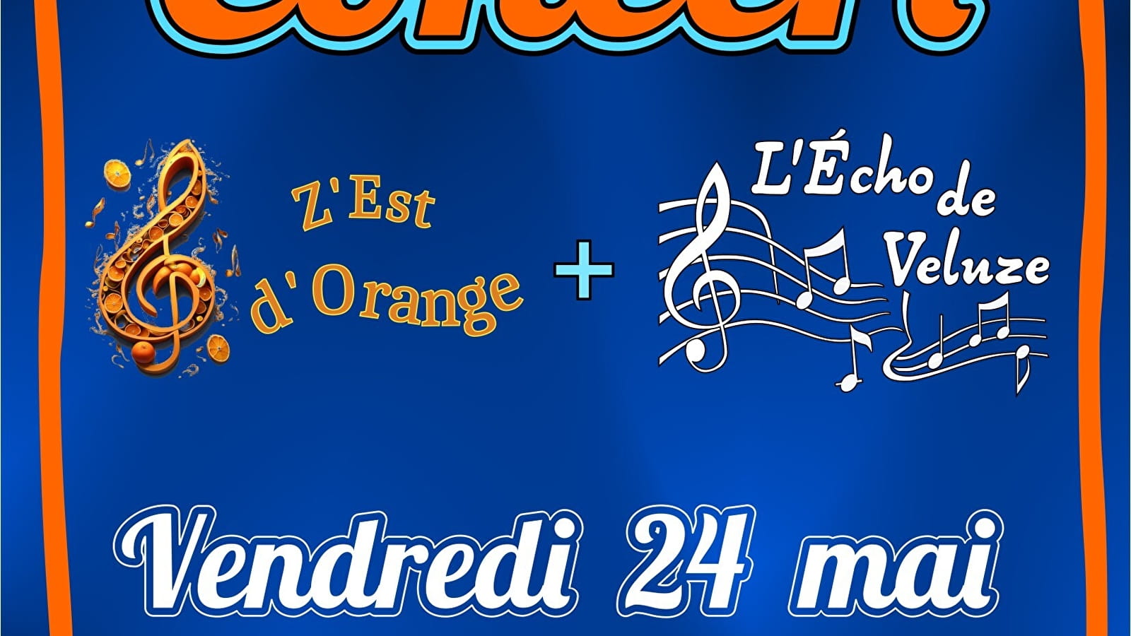 Concert des chorales Echo de Veluze + Z'est d'Orange