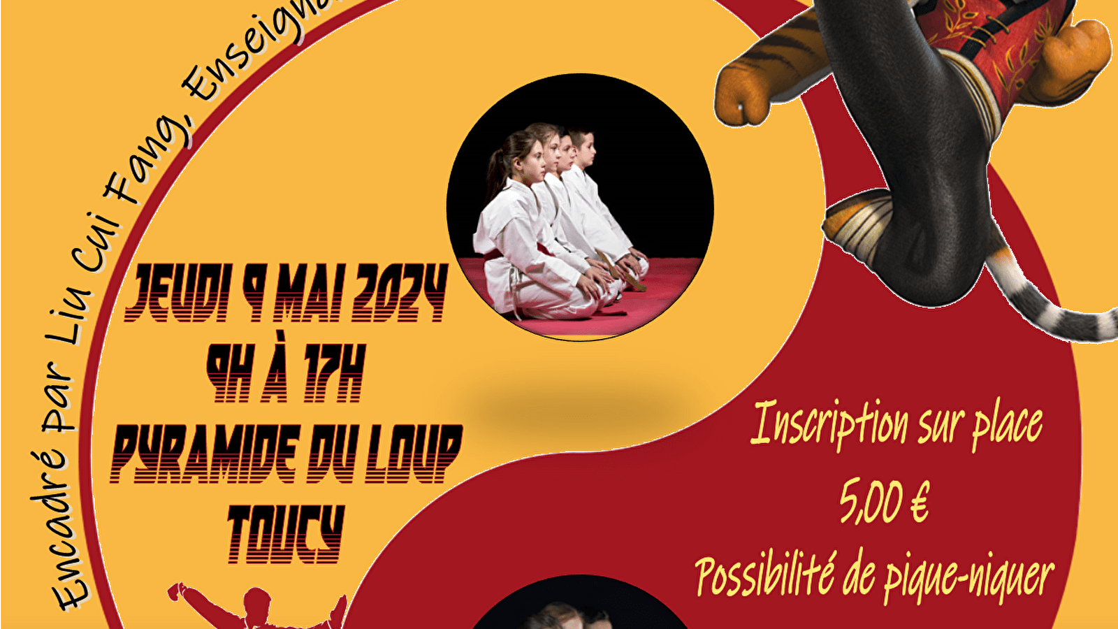 Stage enfants / ados kung fu Le 9 mai 2024