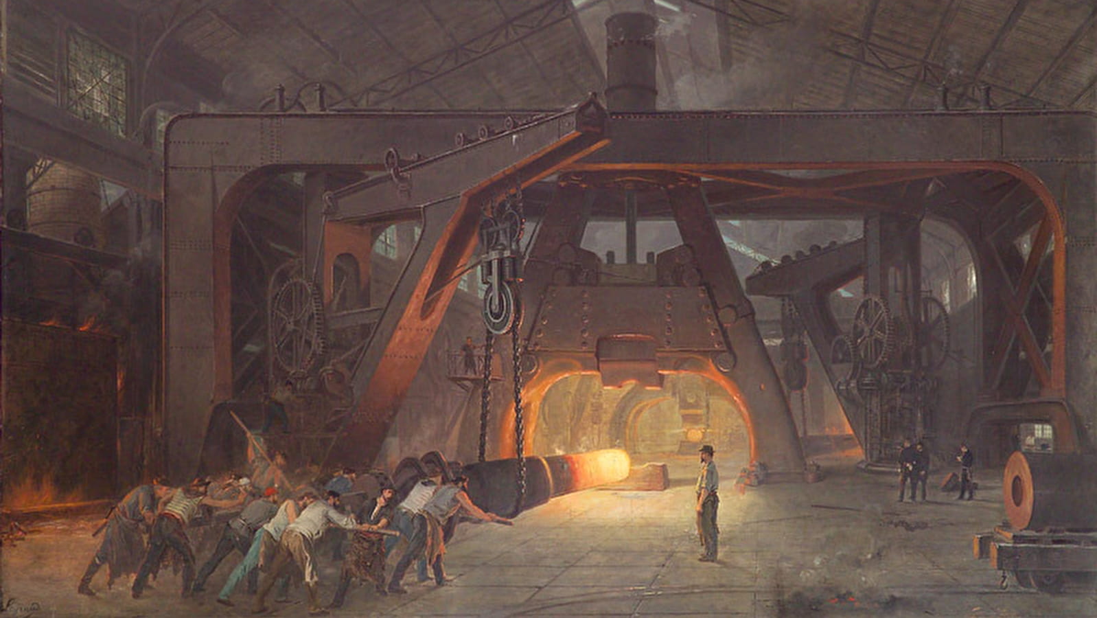 Les usines du 19e siècle : l'exemple de l'usine Schneider au Creusot