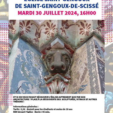 Visite 'Trésor d'église' : Eglise Saint-Gengoux de Saint-Gengoux-de-Scissé