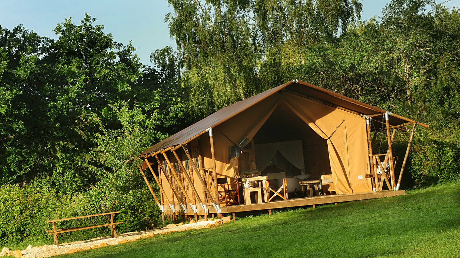 Tentes Safari de Luxe du domaine de Kimaro Farmhouse