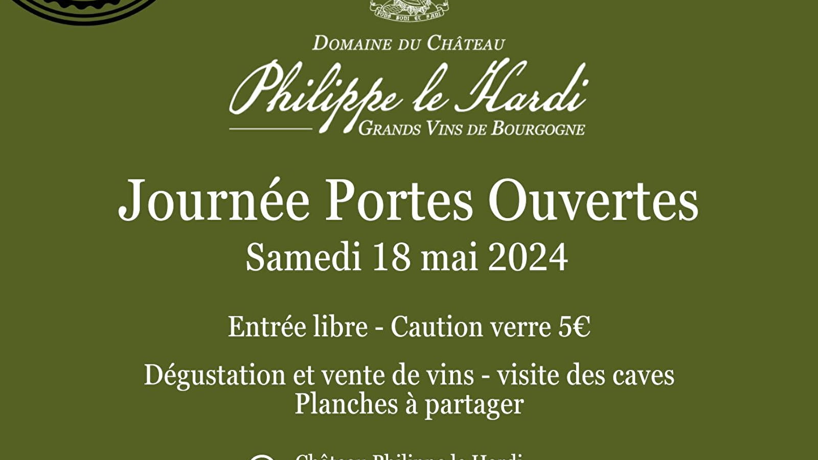 Portes Ouvertes - Château Philippe le Hardi