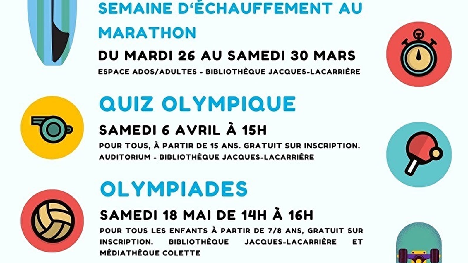 Bibliothèque Jacques Lacarrière : Olympiades
