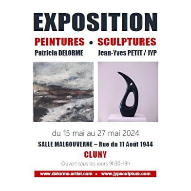 Patricia DELORME et Jean-Yves PETIT - Exposition Peintures Sculptures 