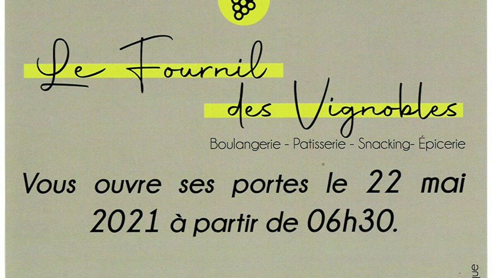 Boulangerie Le Fournil des Vingobles