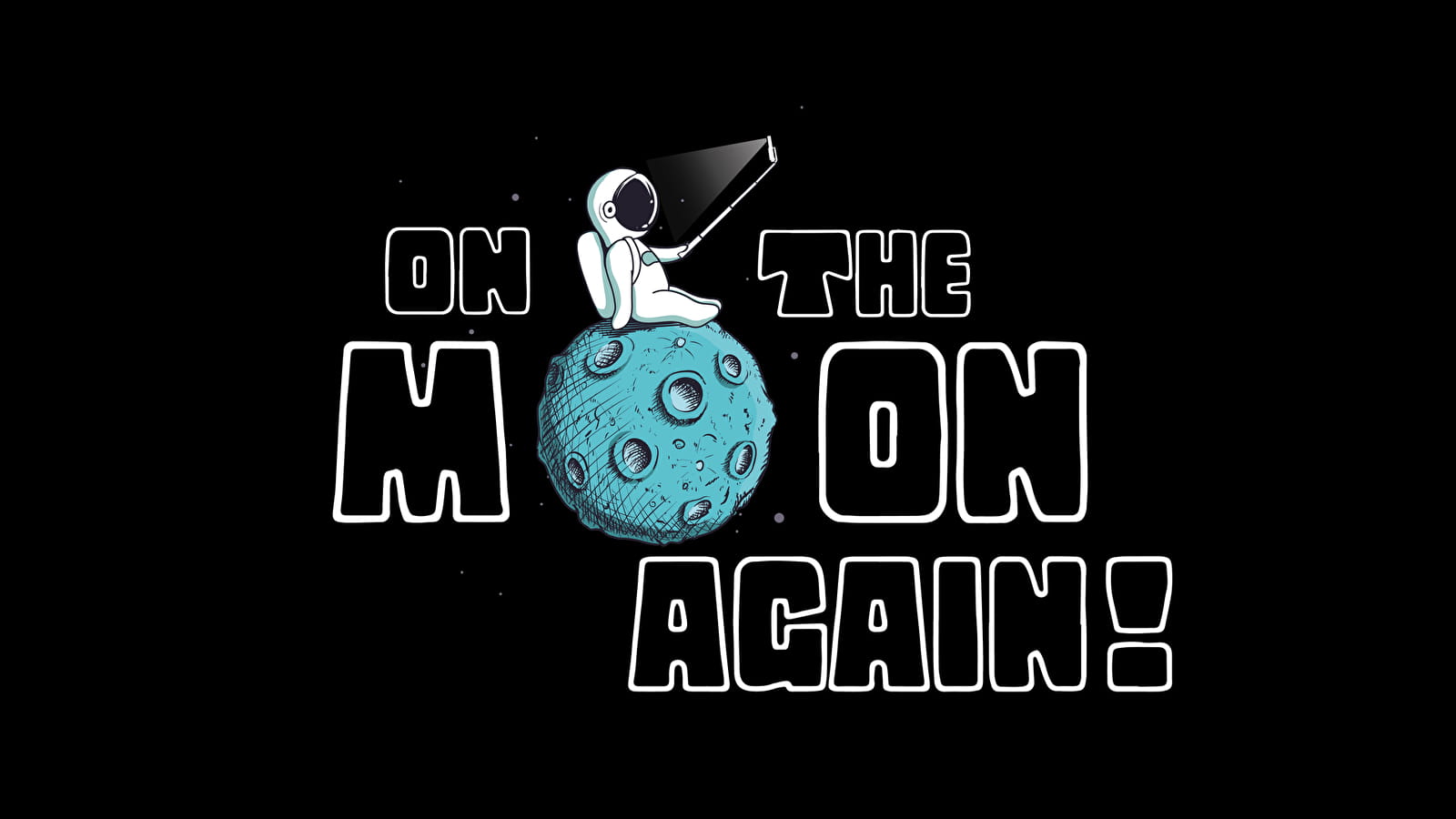 On The Moon Again (observation astronomique de la lune)