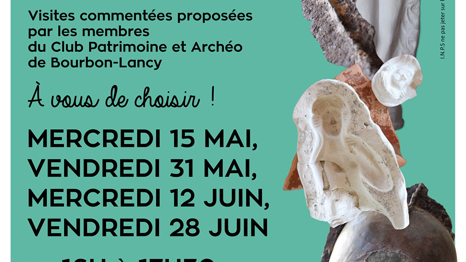 Visitez le musée archéologique du Breuil Le 28 juin 2024