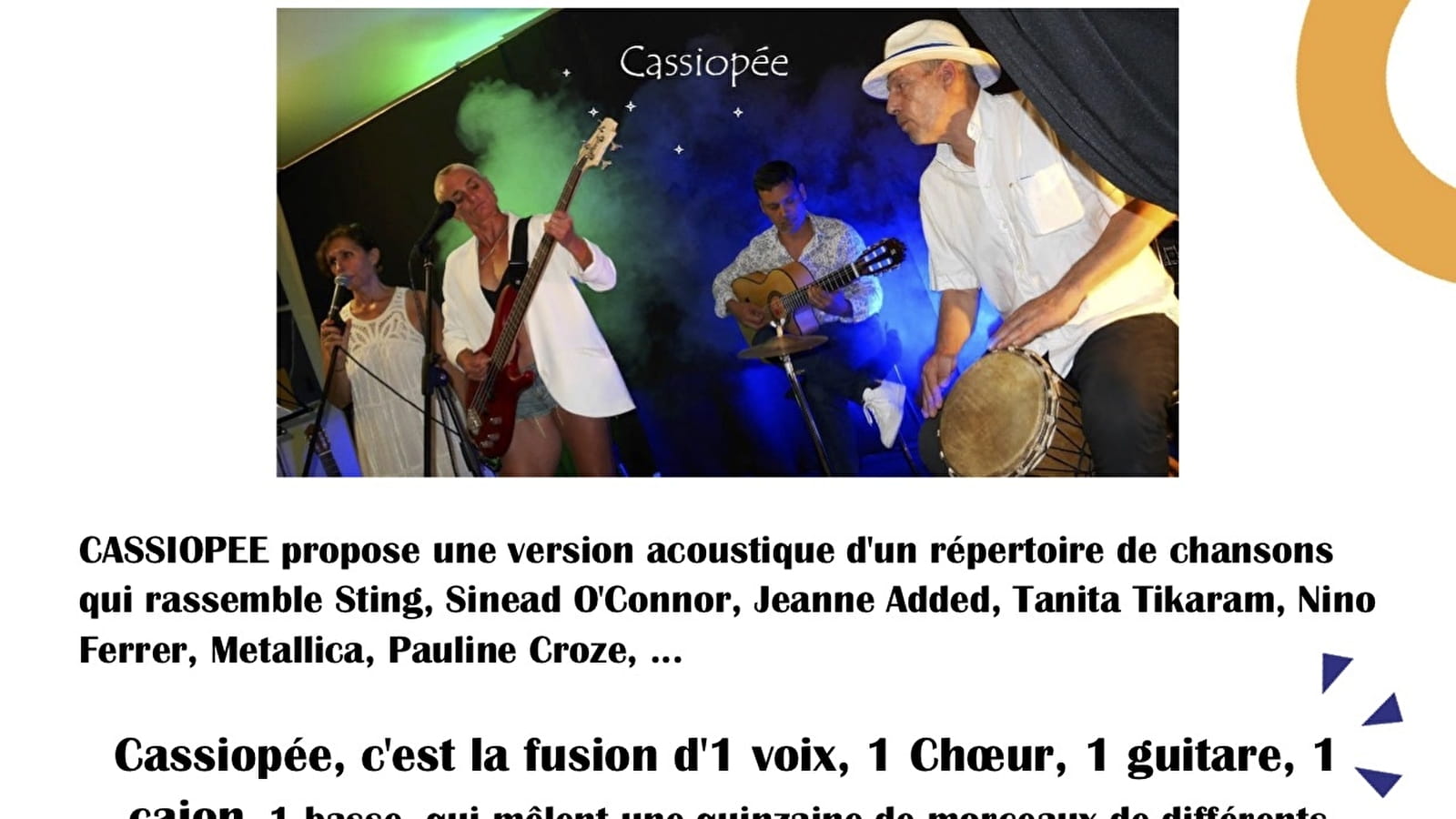 Concert Cassiopée