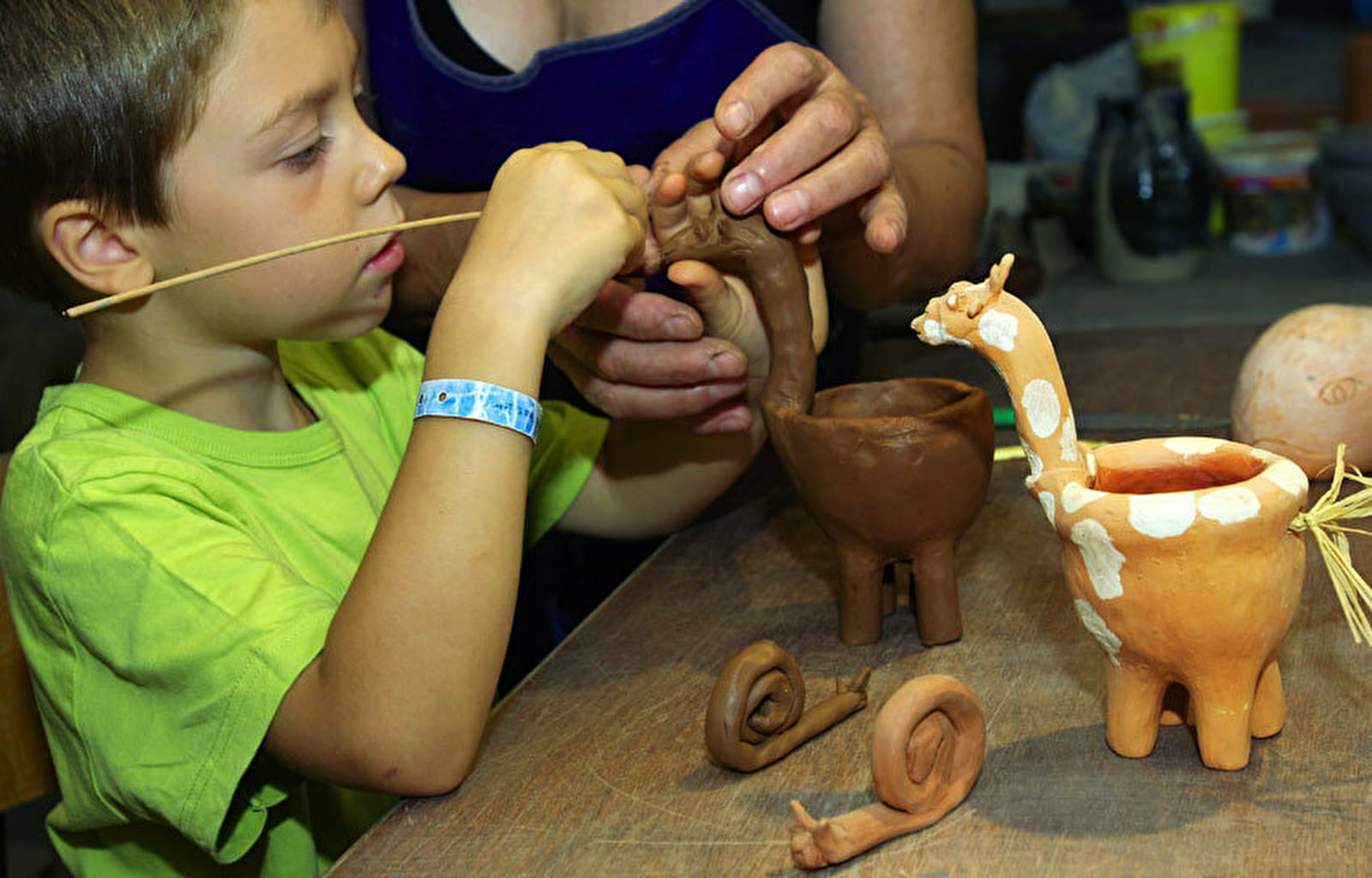 Stages poterie enfants des vacances de la Toussaint
