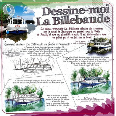 Sentier créatif 'Dessine-moi le canal de Bourgogne'