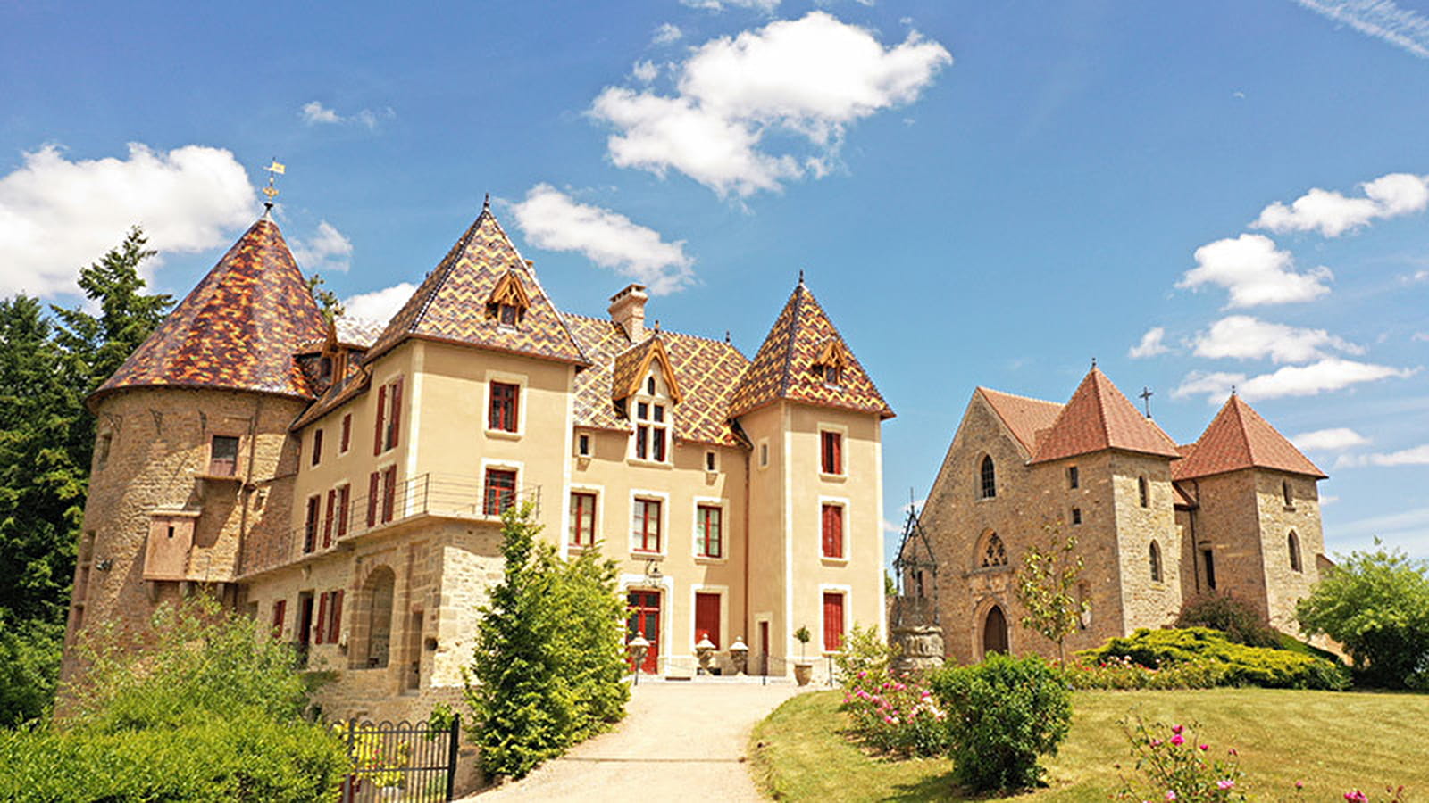 La Route des Châteaux en Bourgogne du sud